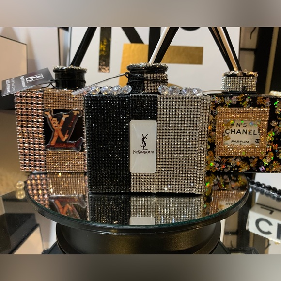 Accents | Reed Diffuser Rhinestone Embellished And Logo Hi End Design ...